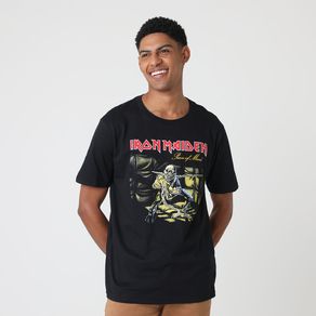 Camiseta-Manga-Curta-Estampa-Iron-Maiden-Preto---BandUp