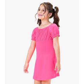 Vestido Infantil Rovi Kids Rosa 14