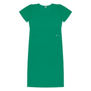 Vestido Midi Em Air Flow Rovitex Verde P