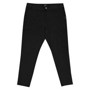 Calça Masculina Plus Size Moletinho Diametro Preto Plus G3