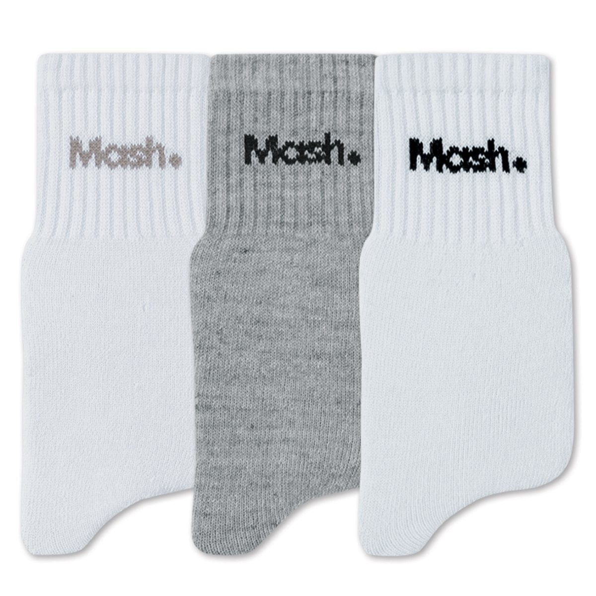 Kit 3 Meias Cano Curto - Mash