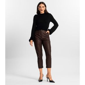 Calça Feminina Courino Endless Marrom P