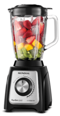 Liquidificador Mondial L-1400-GI Vidro 127V