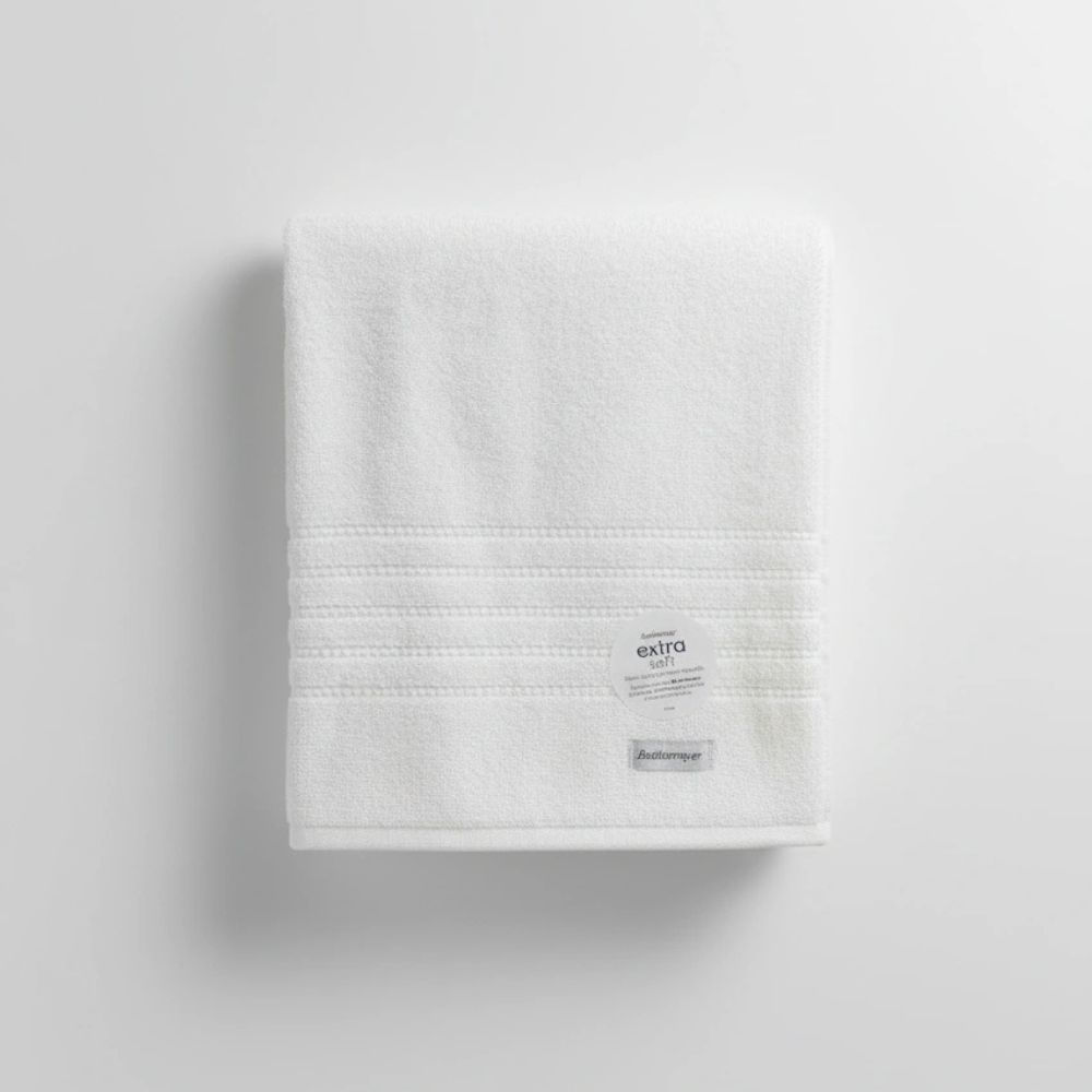 Toalha de Banho Branco Dots - Buddemeyer