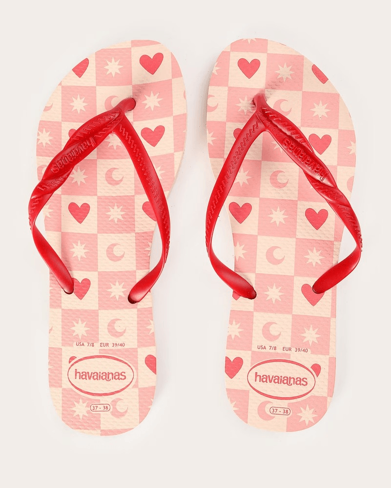Chinelo Estampado Rosa - Havaianas