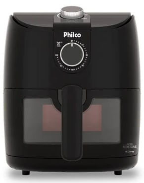Fritadeira Air Fryer PAF40A Redstone Preta 4L 127v 1500w - Philco