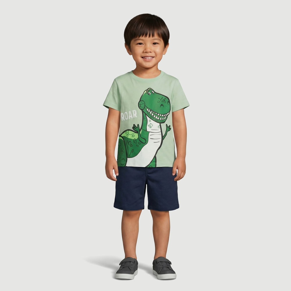 Camiseta Rex Toy Story Verde - Disney