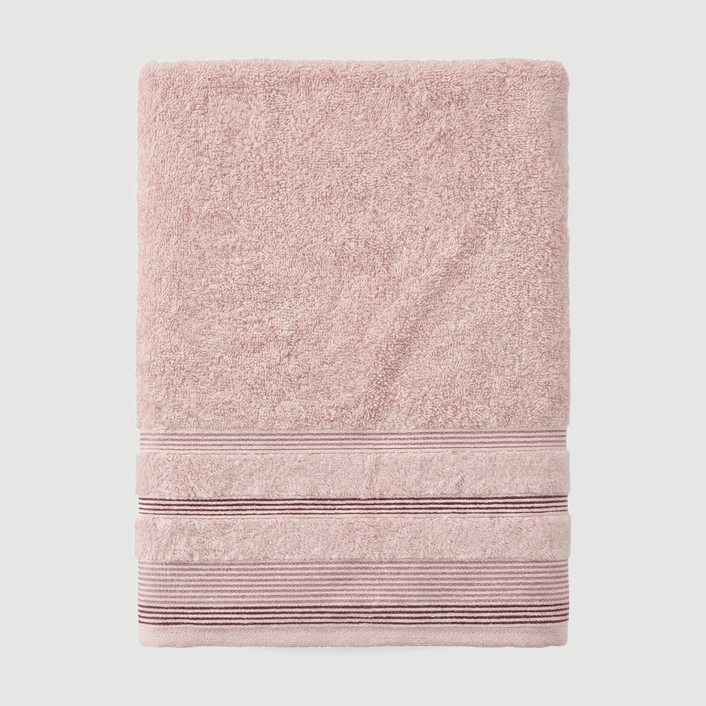 Toalha De Banho Dynamic Algodão Rosa - Karsten