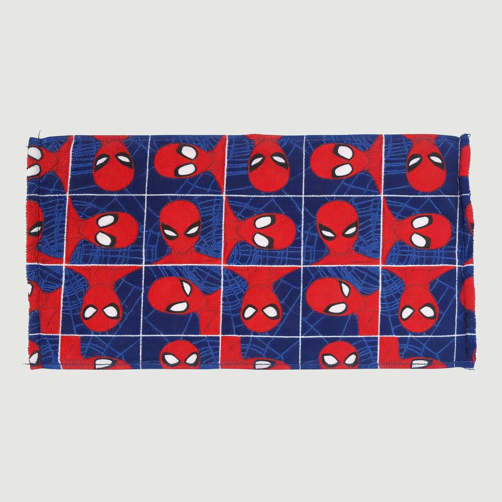 Toalha Lancheira Spider-Man Squares Algodão - Marvel