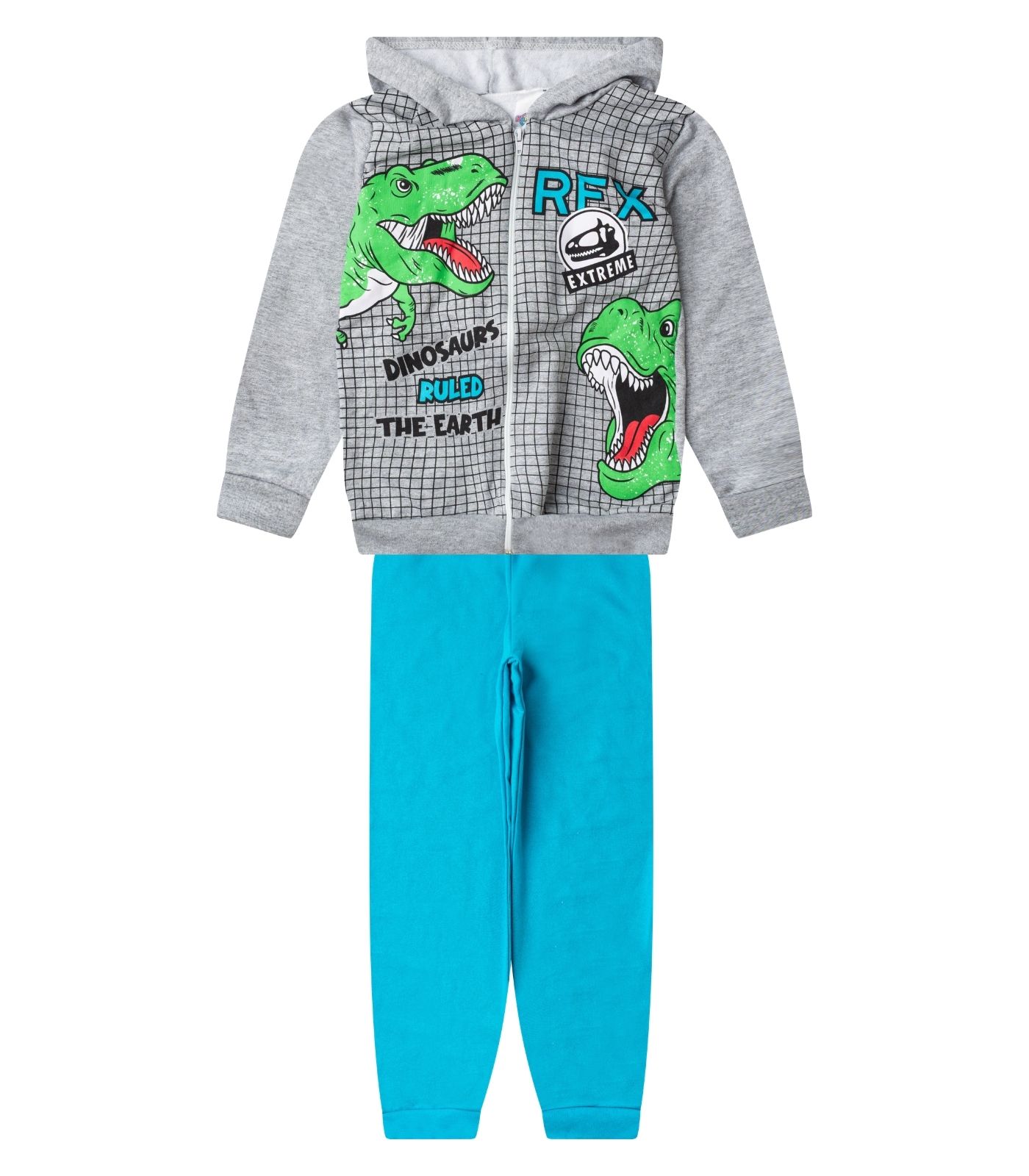 Conjunto Moletom Menino Jaqueta E Calça Select Cinza