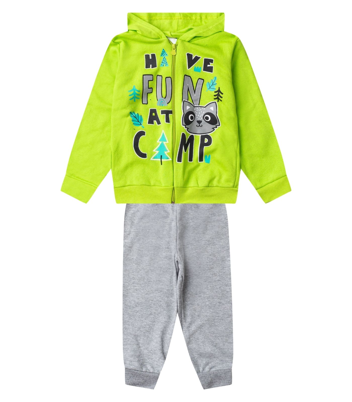 Conjunto Moletom Menino Jaqueta E Calça Select Verde