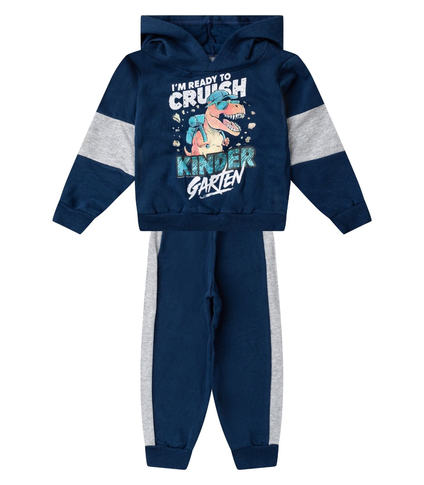 Conjunto Moletom Menino Blusão E Calça Select Azul