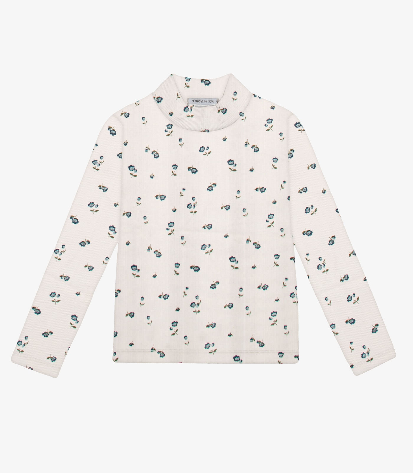 Blusa Manga Longa Feminina Infantil Trick Nick Bege