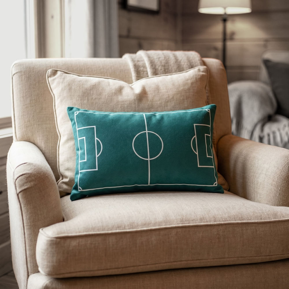 Almofada Campo de Futebol Copa  – 30×50 cm