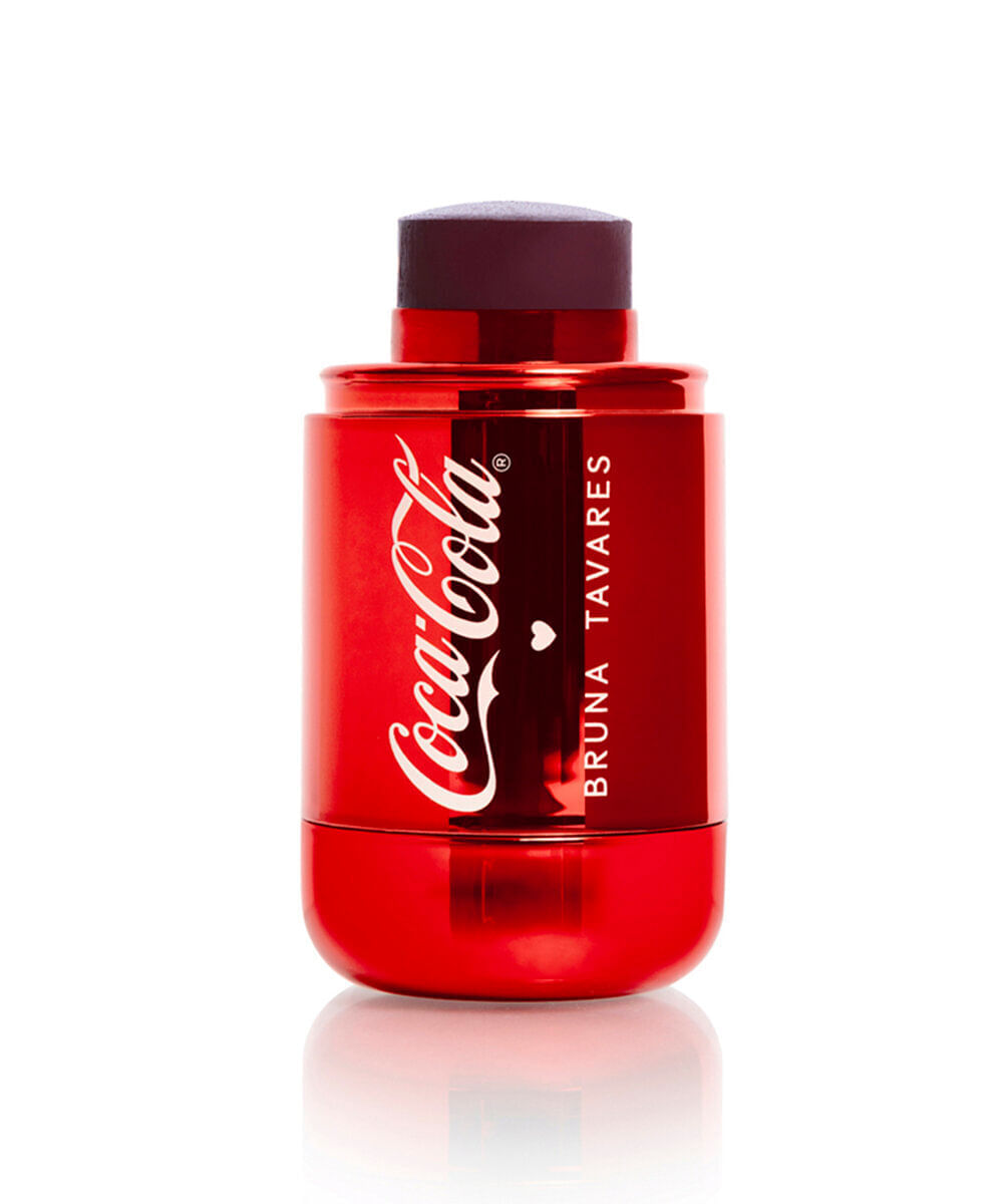 Blush em Bastão Coca-Cola Stick Blush Intense Cherry - Bruna Tavares