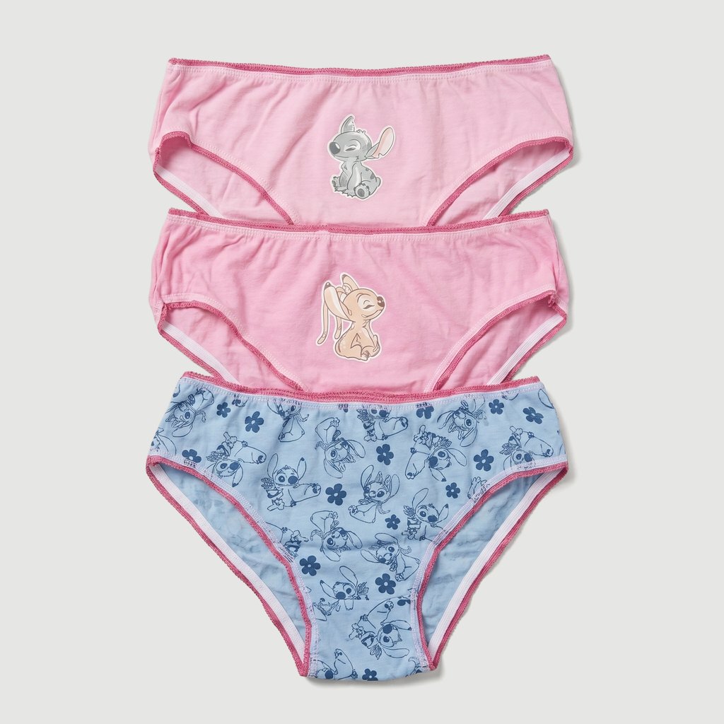 Calcinha Ace Slo Disney V  Calcinha Stitch Tam 10  Estampado Sortido