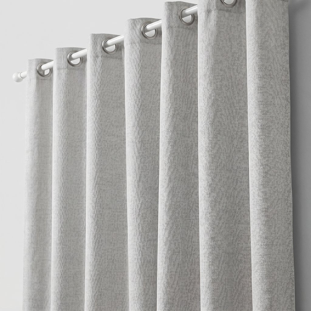 Cortina Blackout Embossed Waves 2,80X1,80 M Cinza Claro