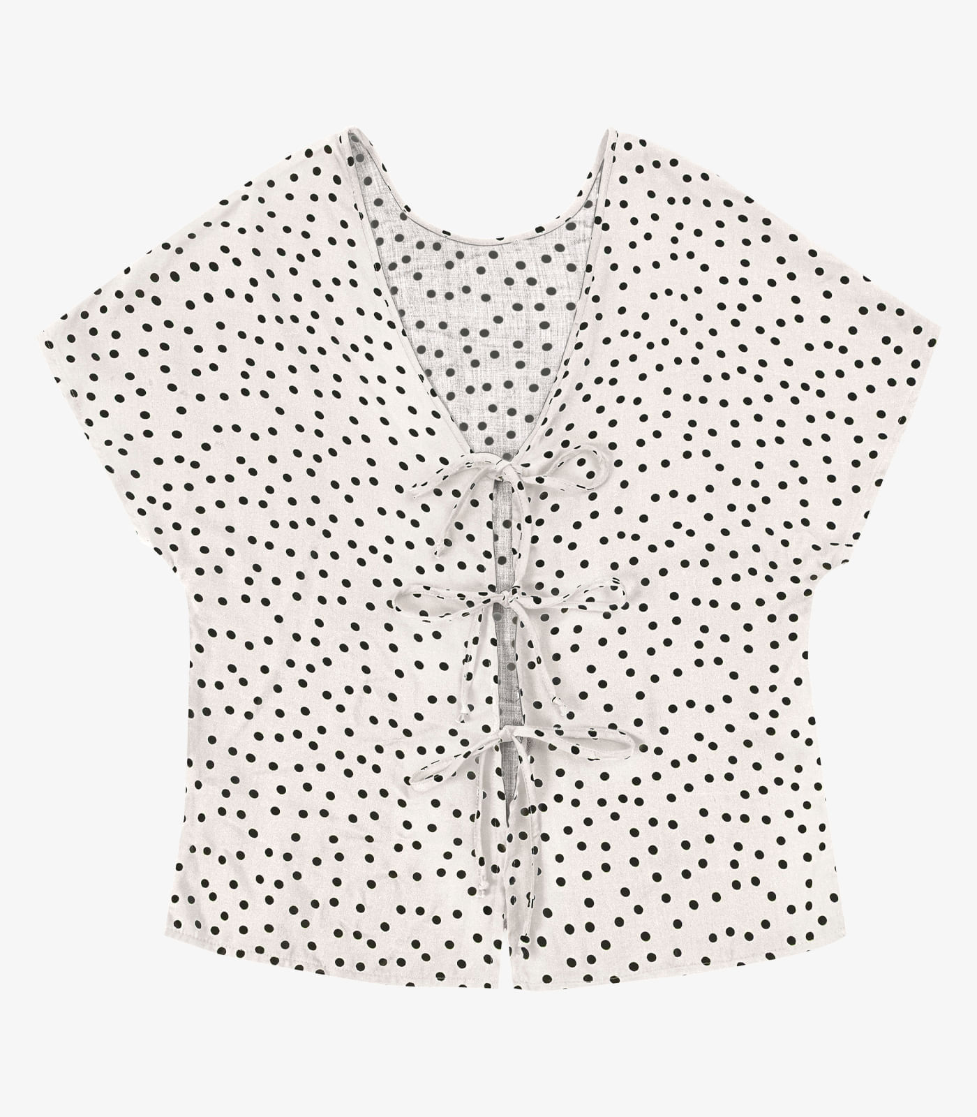 Blusa Feminina Viscose Acetinada Estampada Endless Bege