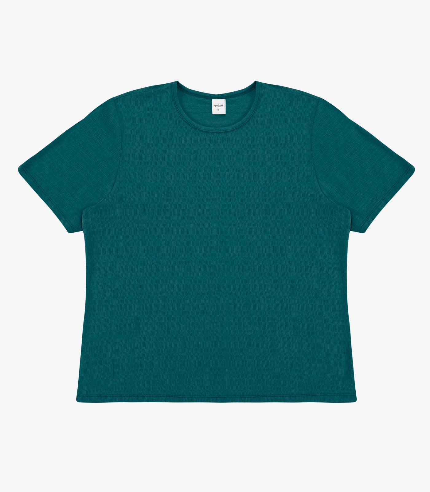 Blusa Feminina Básica Visco Maquinetada Rovitex Verde