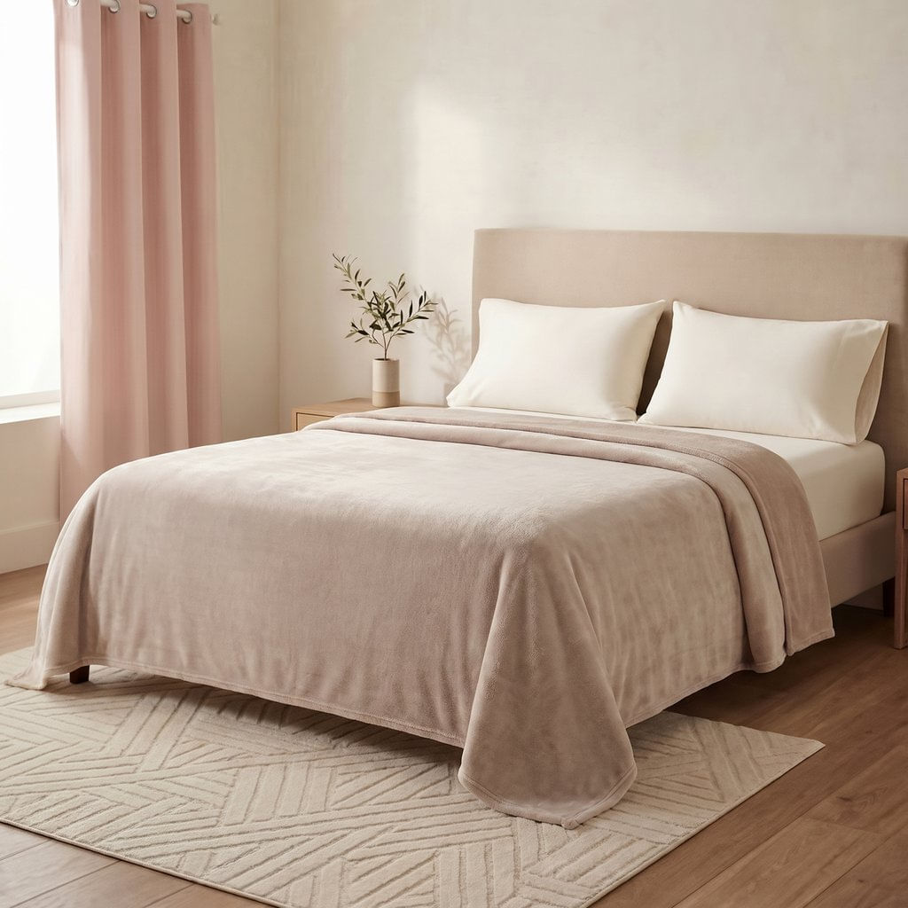 Cobertor Casal Sonhare Liso Rose 14 1307 Sultan