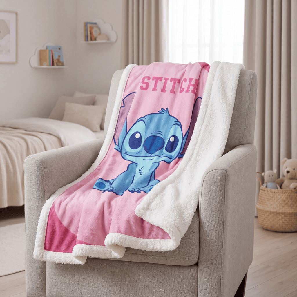 Manta Carneirinho Stitch Much Love