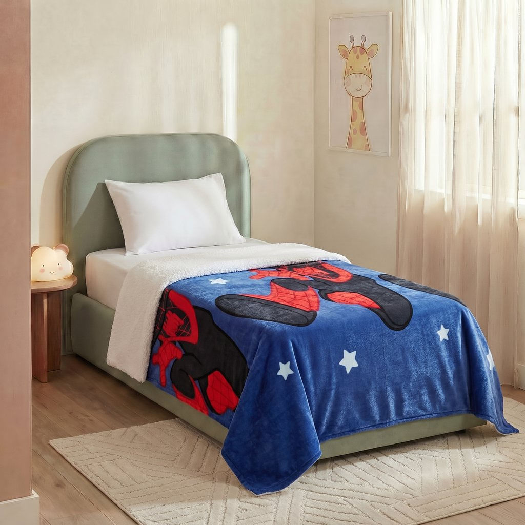 Manta Carneirinho Spidey E Morales Go Team