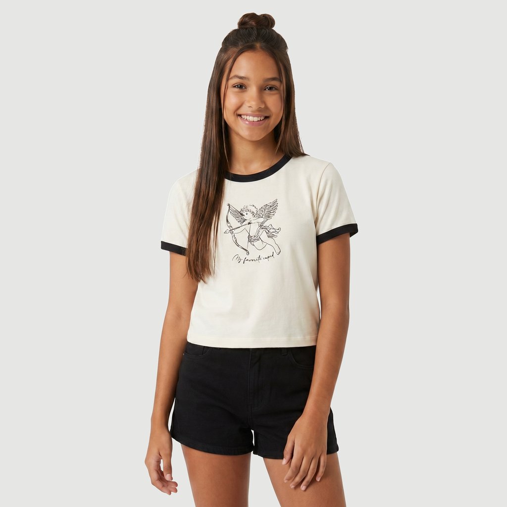 Blusa  Trendy  Off White - Love Trend