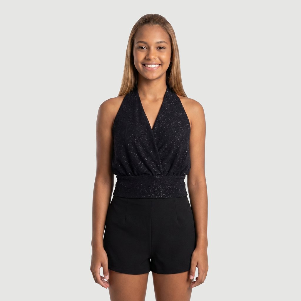 Blusa  Trendy  Preto - Love Trend