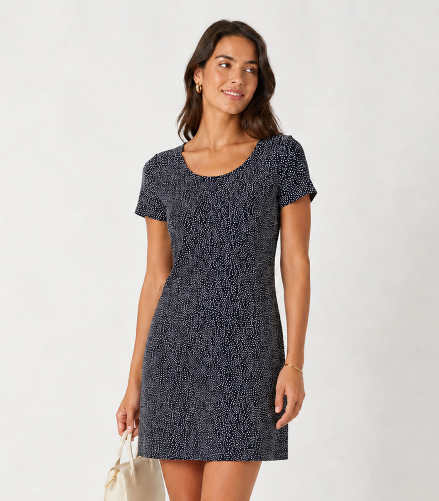 Vestido Feminino Estampado Select Azul