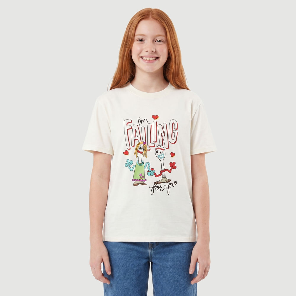 Blusa Oversized Off White - Toy Story