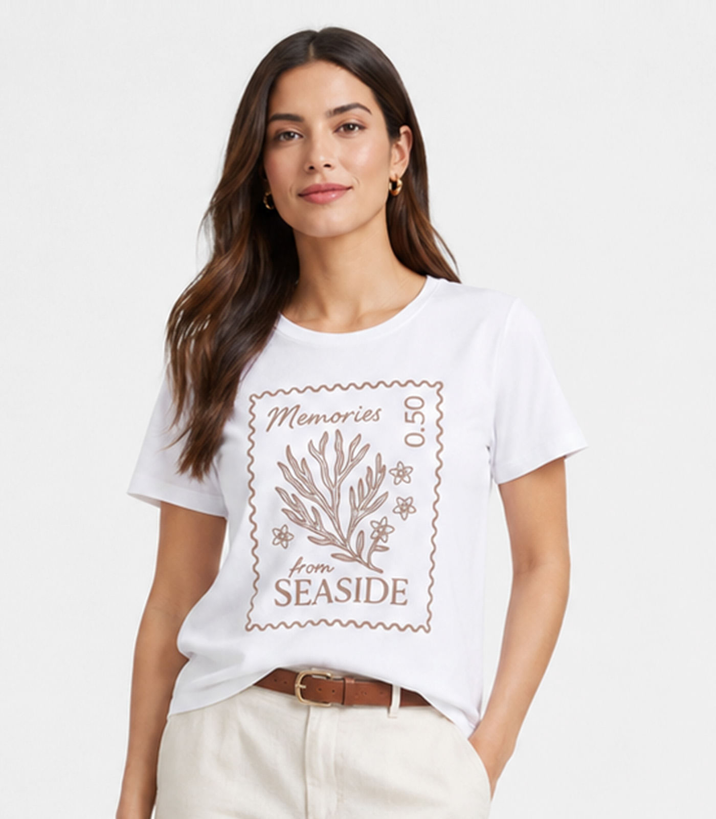 Blusa Feminina Molicotton Viscose Infinita Cor Branco