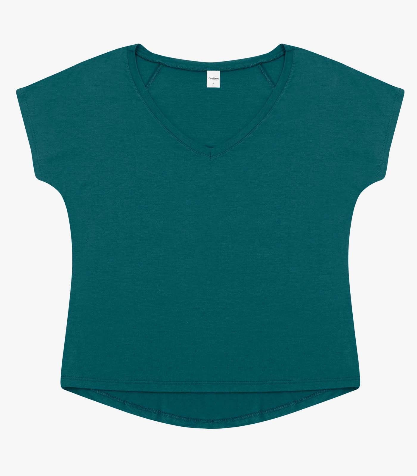 Blusa Feminina Viscotorcion Rovitex Verde