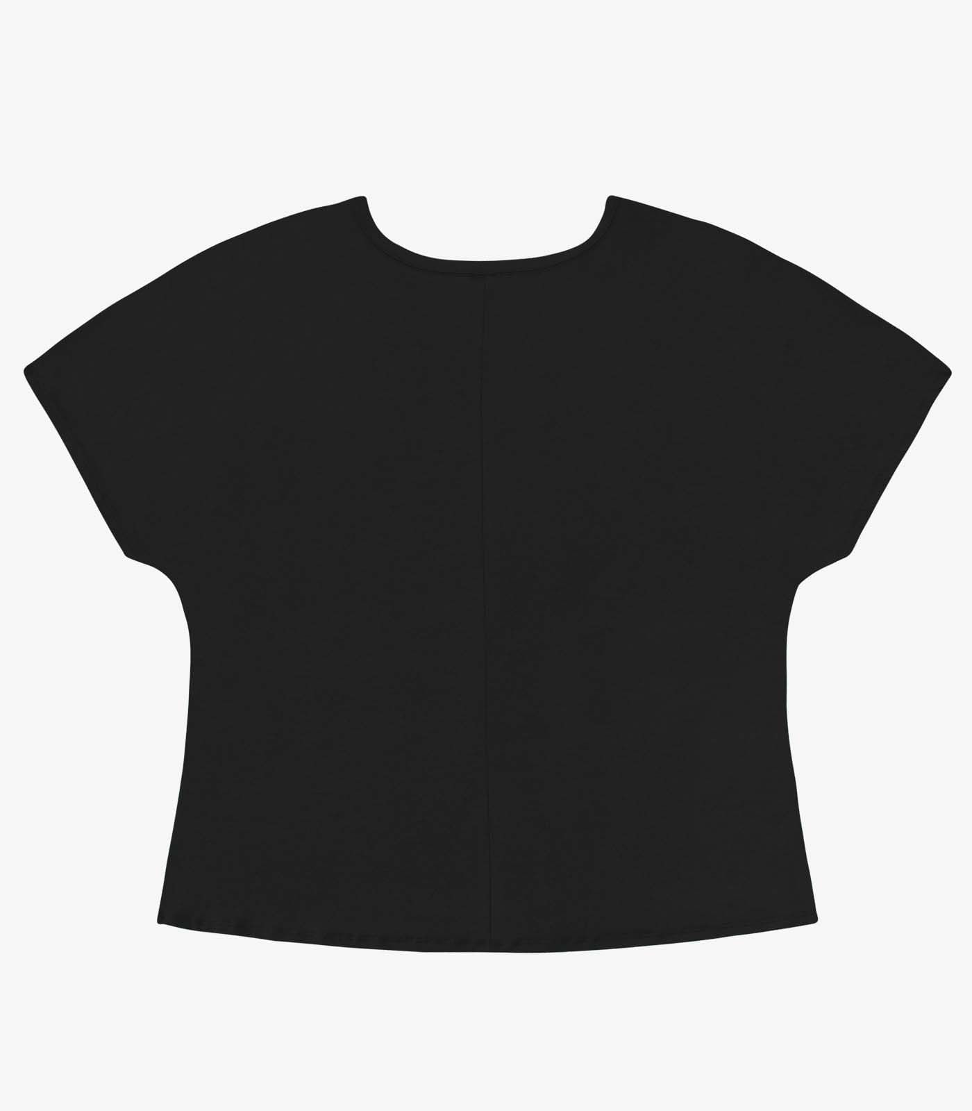 Blusa Feminina Viscotorcion Crepe Rovitex Preto