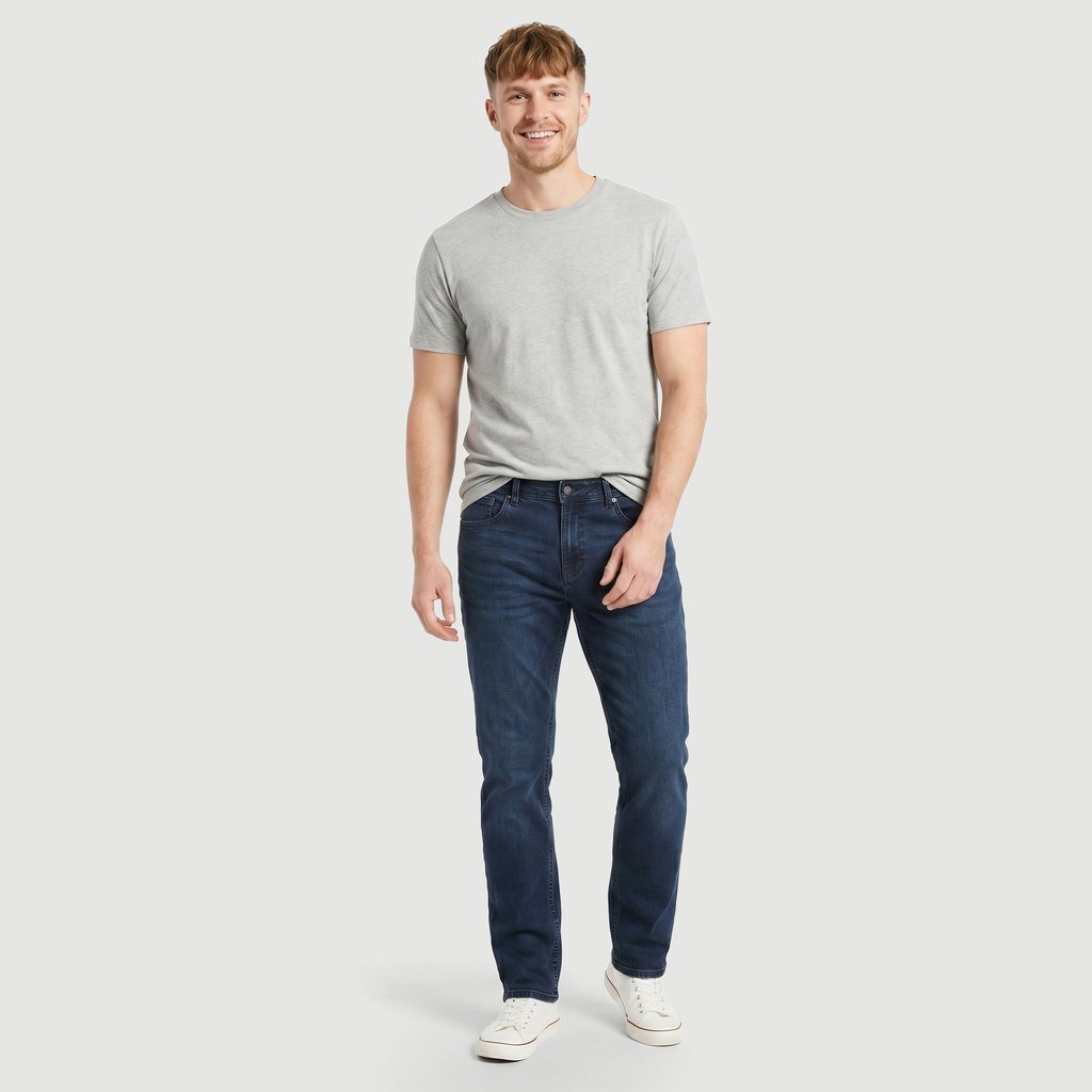 Calça Slim Masculina Jeans em Algodão com Elastano Ink