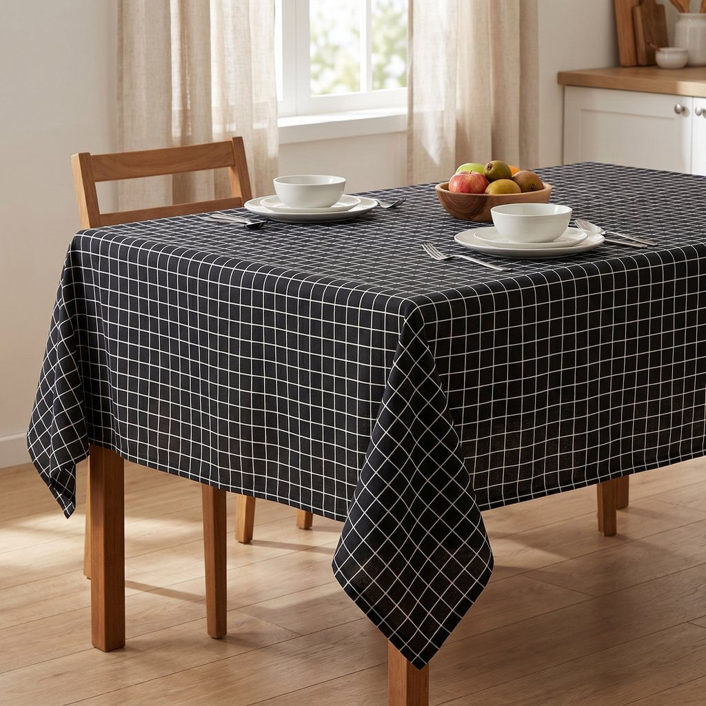 Toalha de Mesa em Algodão Estampado