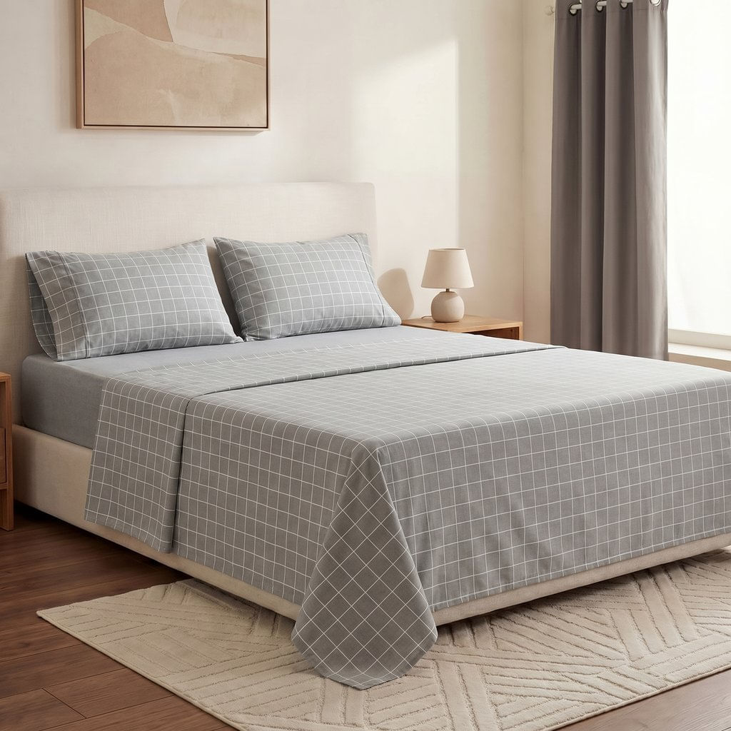 Jogo de Cama Casal em Microfibra Verde Pernambucanas Pop
