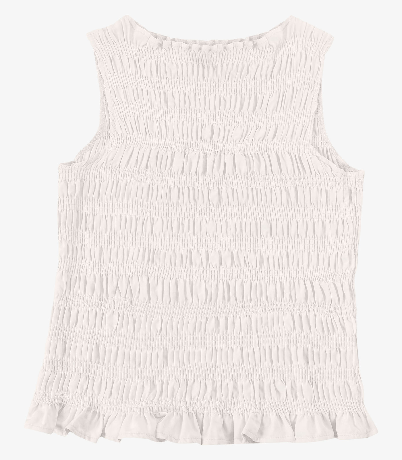 Regata Feminina Em Viscose Com Lastex Endless Bege