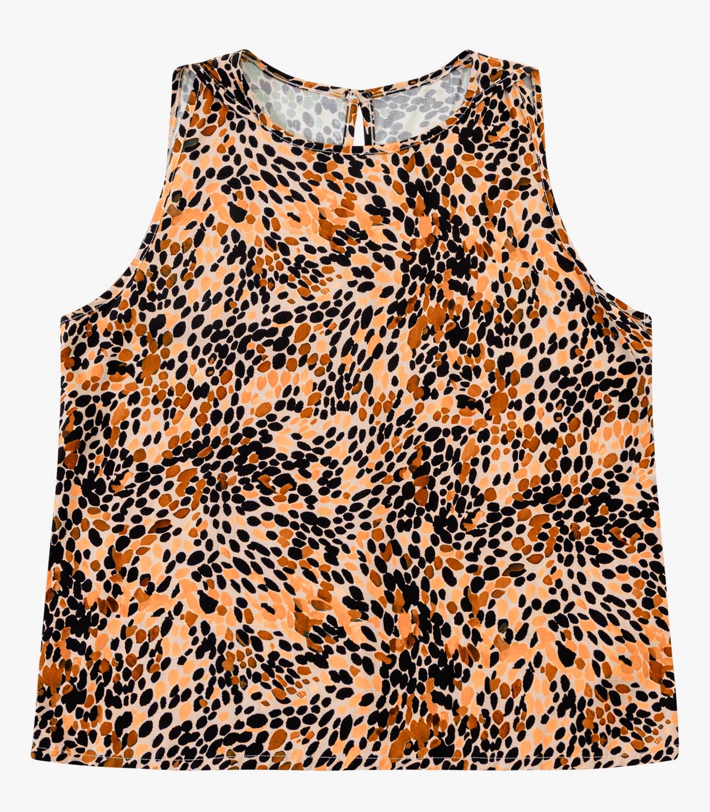 Regata Feminina Viscose Kyhara Estampada Rovitex Bege