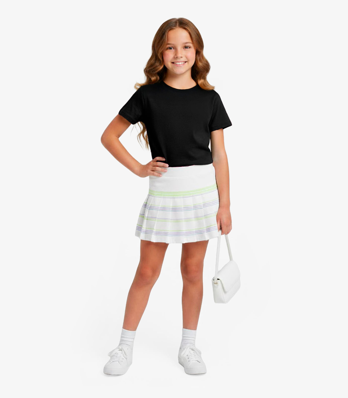 Blusa Infantil Unissex Manga Curta Lisa Soletex Preto