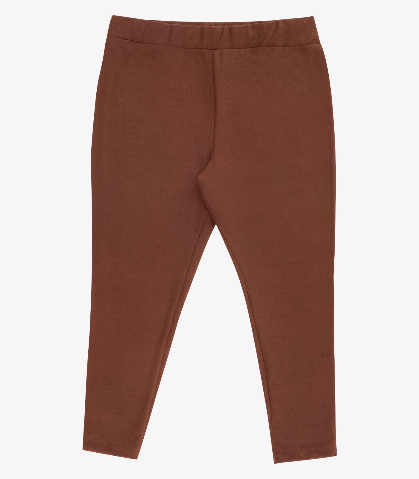Legging Feminina Plus Size Secret Glam Marrom