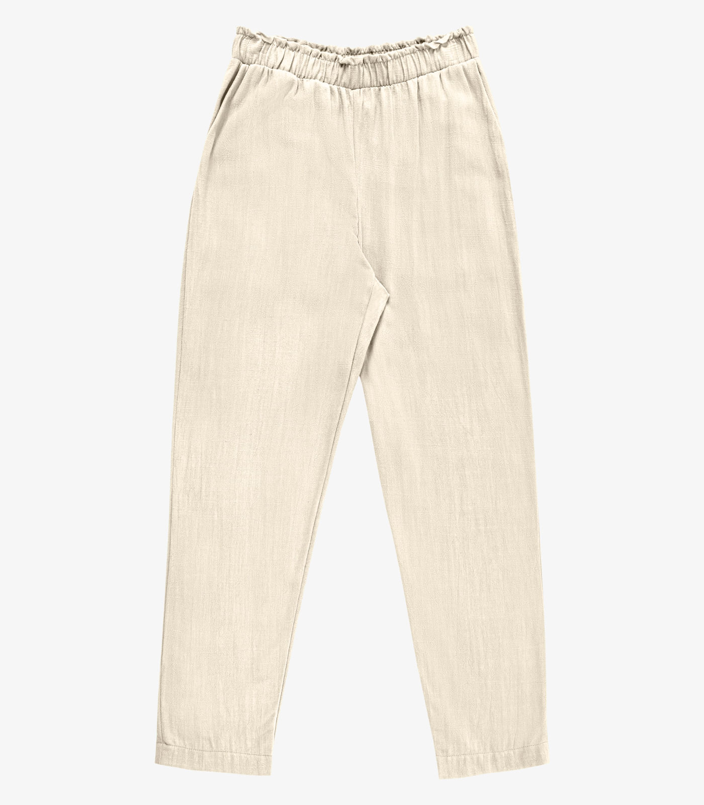 Calça Feminina Linho Strong Clochard Endless Bege
