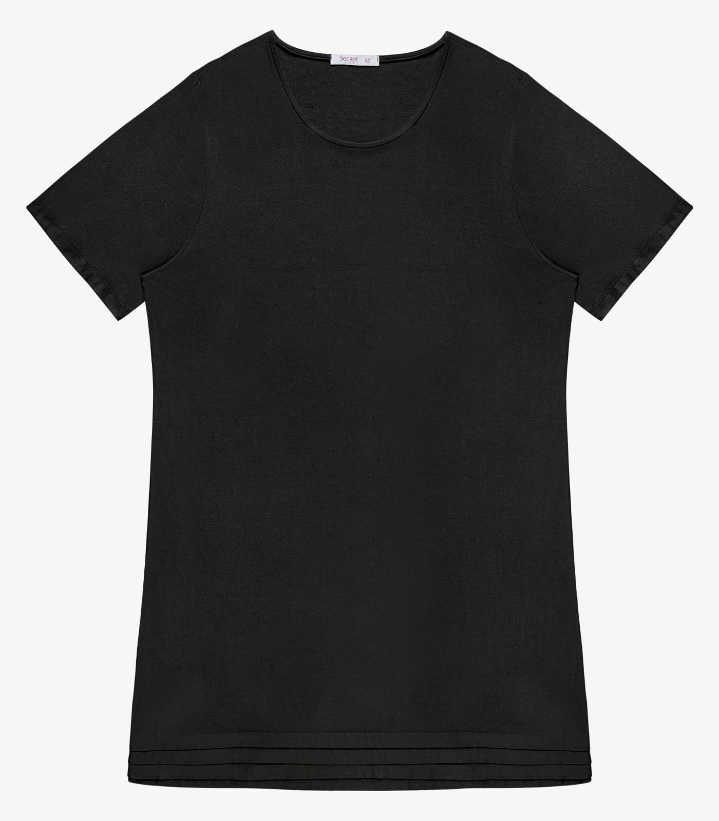 Vestido Feminino Curto Viscose Secret Glam Preto