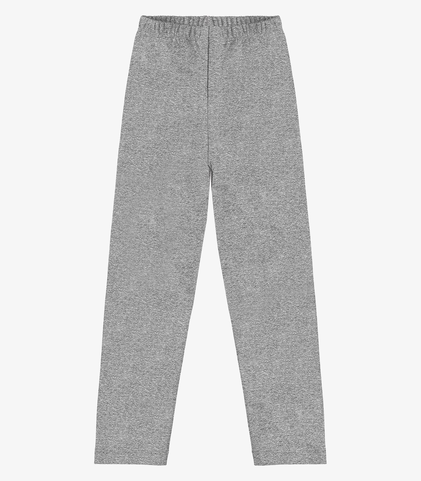 Legging Infantil Menina Molecotton Rovitex Kids Cinza