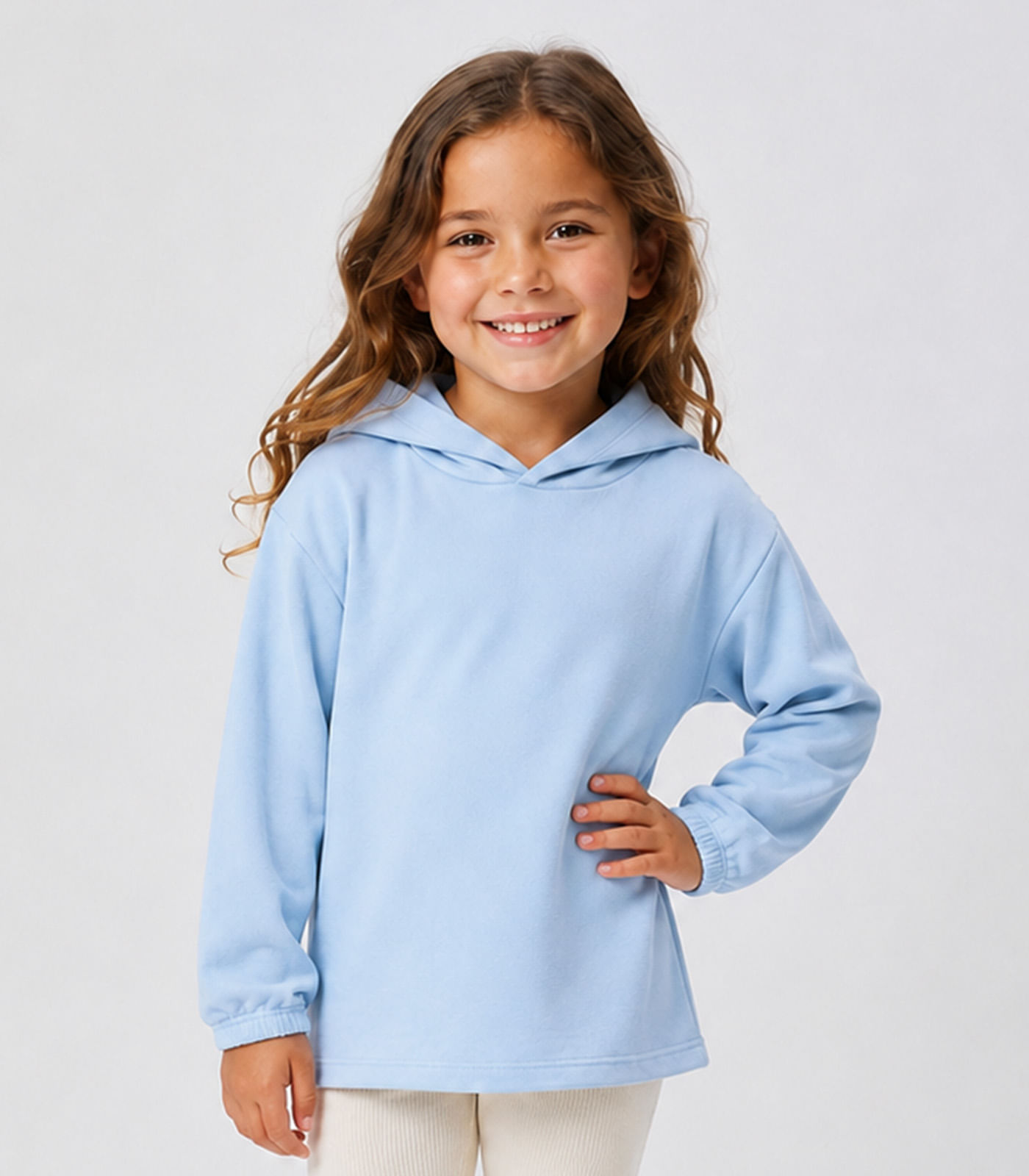 Blusão Com Capuz Infantil Feminino Select Azul