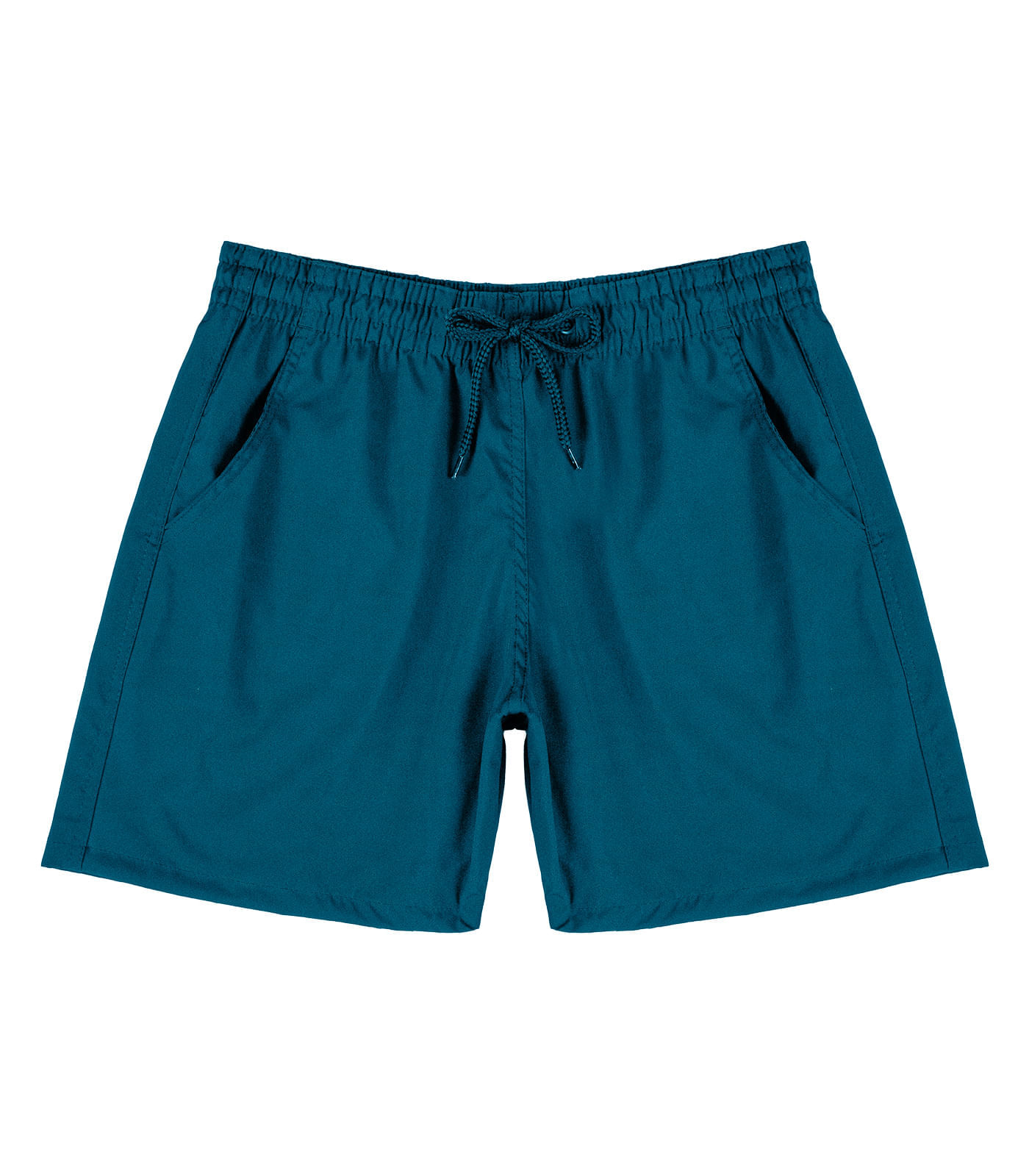 Bermuda Masculina Com Bolsos De Tactel Select Azul