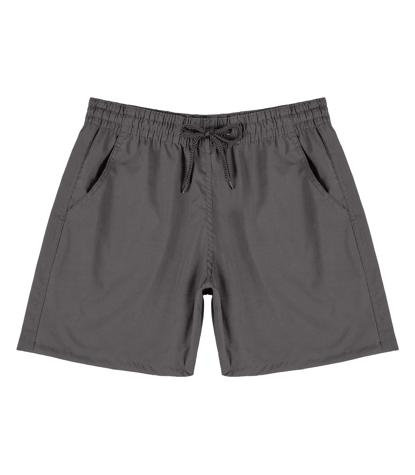 Bermuda Masculina Com Bolsos De Tactel Select Cinza