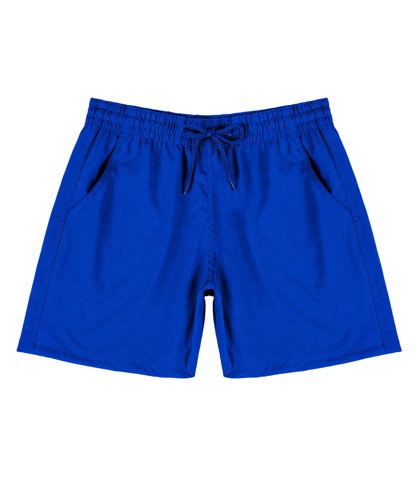 Bermuda Masculina Com Bolsos De Tactel Select Azul