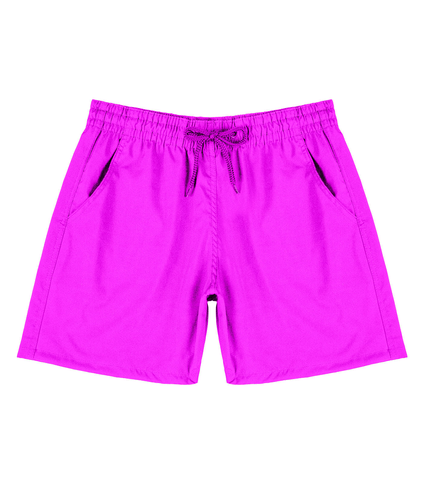 Bermuda Masculina Com Bolsos De Tactel Select Rosa