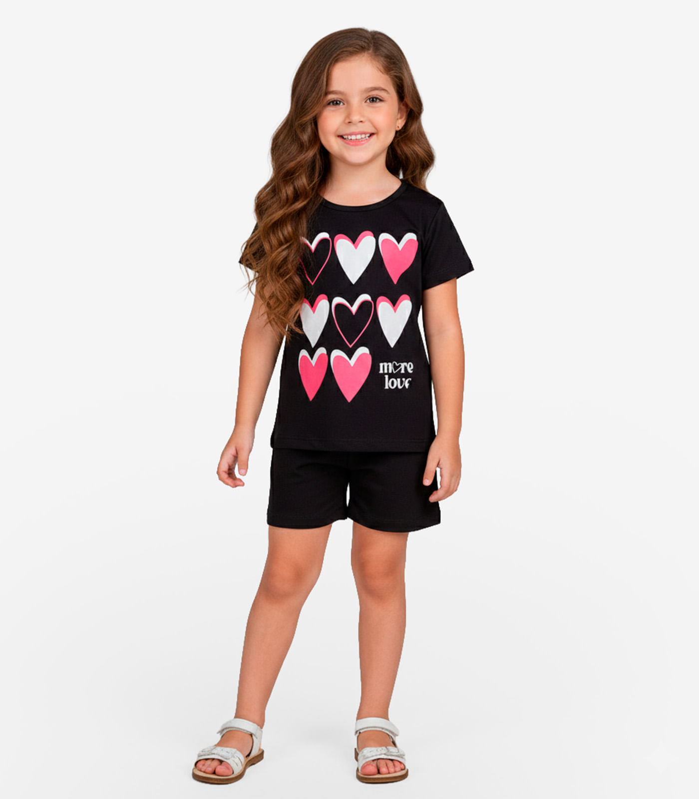 Conjunto Feminino Infantil Seletc Preto