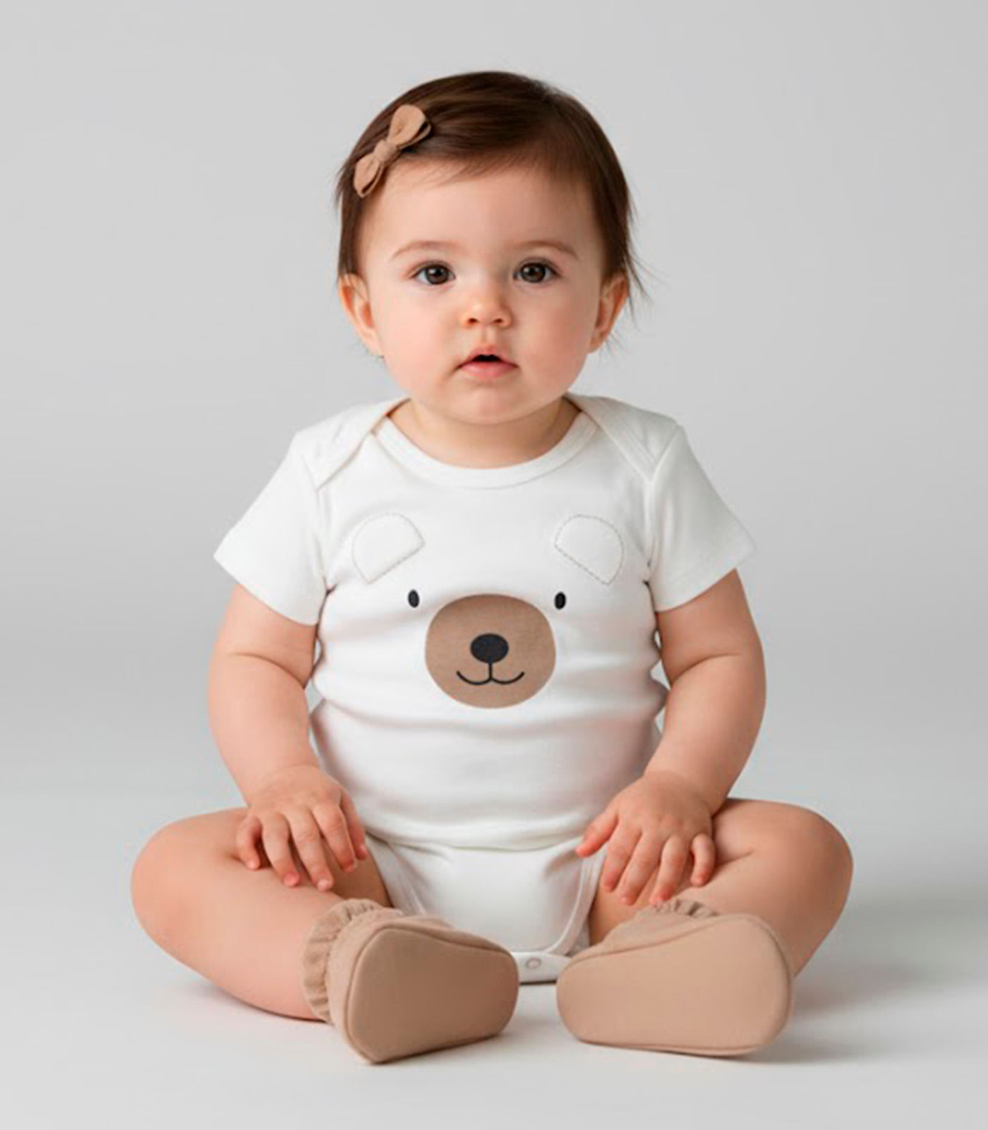 Body Infantil em Suedine Menino Trick Nick Bege